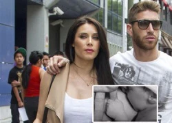 Sergio Ramos đón nhị công tử Marco chào đời