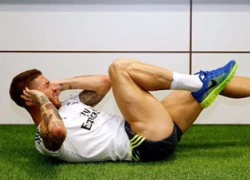 Sergio Ramos tự giam mình trong phòng tập