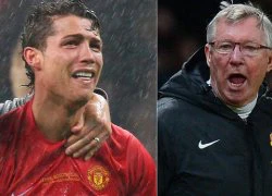 Sir Alex từng khiến C. Ronaldo khóc nức nở