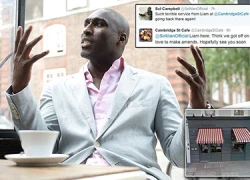 Sol Campbell lên mạng chửi dịch vụ quán cà phê