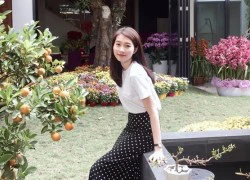 Thời trang xuống phố đen - trắng của Đặng Thu Thảo