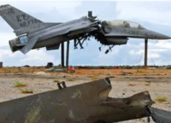 Tiêm kích F-16 của Mỹ vừa rơi khi đang tham gia huấn luyện