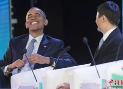 Tổng thống Mỹ Obama phỏng vấn tỉ phú Trung Quốc Jack Ma