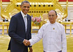 Tổng thống Obama gọi điện ca ngợi Tổng thống Myanmar