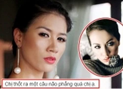 Trang Trần nhắn Ngọc Thúy: 'Chị thốt ra một câu não phẳng quá'