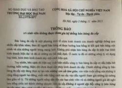 Trường ĐH ra thông báo ngăn SV "dính" bán hàng đa cấp