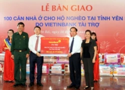 ViettinBank trao 100 nhà cho đối tượng chính sách ở Yên Bái