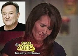 Vợ cố danh hài Robin Williams không trách chồng tự tử