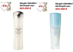 5 sản phẩm dưỡng da Shiseido giá "bình dân"