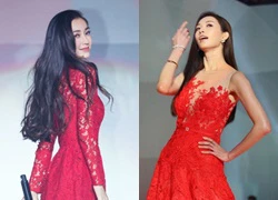 Angelababy, Lâm Chí Linh đọ vẻ đẹp rực rỡ