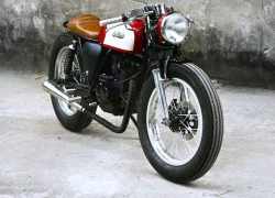 Bản độ Suzuki GN125 Cafe Racer của thợ Việt lên báo Tây