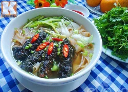 [Chế biến] - Bánh đa chả lá lốt hấp dẫn ngày mới