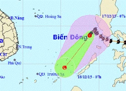 Bão Melor suy yếu thành áp thấp nhiệt đới