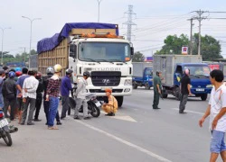 Bị xe tải cuốn vào gầm, 2 chị em ruột tử vong