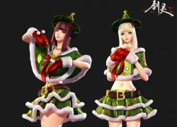 Blade & Soul gây sốt với loạt trang phục chào mừng Giáng Sinh