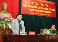 Bộ GD&ĐT, Bộ Quốc phòng phối hợp chặt chẽ trong công tác GD&ĐT