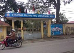 Xem xét lùi lịch thi học kỳ cho học sinh Ninh Hiệp