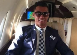 C. Ronaldo tận dụng tối đa máy bay mới mua