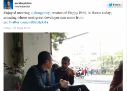 CEO Google khoe ảnh trà chanh vỉa hè Hà Nội lên Twitter