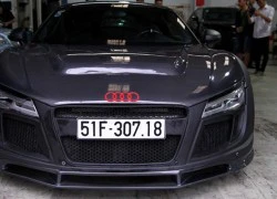 Chi tiết siêu xe Audi R8 độ carbon hàng độc ở Sài Gòn