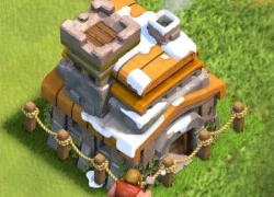 Choáng với game thủ Clash of Clans xếp Hall 7...bằng que diêm