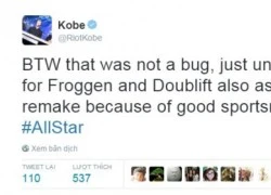 Doublelift vs Froggen trở thành trận đấu hài hước nhất của All-Stars năm nay