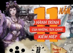 Hành trình 11 năm của những tựa game kiếm hiệp