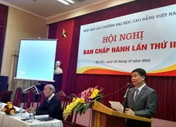 Hiệp hội các trường Đại học, Cao đẳng Việt Nam họp Ban chấp hành phiên thứ II