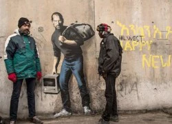 Họa sĩ đường phố Banksy: Steve Jobs cũng từng là người tị nạn Syria!