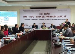 Hội thảo &#8220;Dạy &#8211; học &#8211; chia sẻ: Hội nhập quốc tế&#8221;