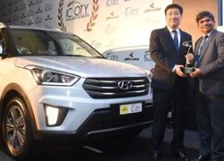 Hyundai Creta giật giải xe của năm 2016 tại Ấn Độ