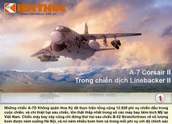 Infographic: Máy bay Mỹ trong chiến dịch Linebacker II năm 1972 (3)