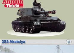 [Ìnographic] Nga điều lựu pháo tự hành SAU 152mm Akatsiya sang Syria tiêu diệt khủng bố IS