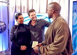 Kanye West giành vé vàng American Idol mùa cuối