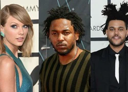 Kendrick Lamar, Taylor Swift và Weeknd dẫn đầu đề cử Grammy