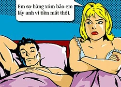 Khi vợ không muốn hàng xóm hiểu lầm