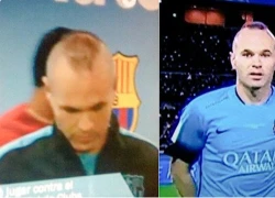 Kiểu tóc mới của Andres Iniesta gây sốt