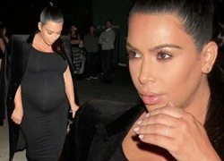 Kim Kardashian vừa đau vừa cáu trong suốt ca sinh nở