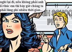 Lãng phí thời gian vì chồng hối thúc