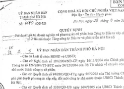 Vụ cổ phần hoá &#8220;vịt trời&#8221; tại HACINCO: Trách nhiệm thuộc về ai?