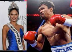 Manny Pacquiao ca ngợi Hoa hậu Hoàn vũ 2015