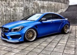 Mercedes CLA độ widebody 'khủng' của dân chơi Nhật