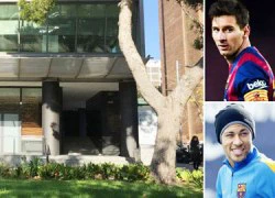 Messi và Neymar đặt văn phòng cùng một tòa nhà