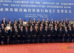 Ngân hàng AIIB do Trung Quốc khởi xướng chính thức ra đời