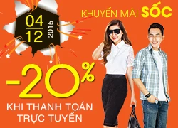 Ngày mua sắm trực tuyến 2015 - Khuyến mãi SỐC