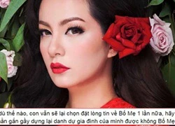 Ngọc Thúy muốn hàn gắn với bố mẹ sau khi thắng kiện