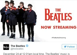 Nhạc The Beatles chính thức lên sóng online