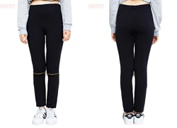 Quần legging kéo khóa thời trang