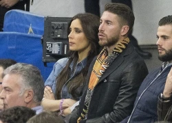 Ramos và bồ già tình cảm đi xem bóng rổ