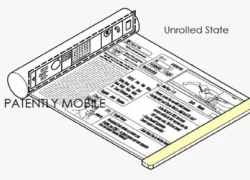 Samsung sắp ra dế 2 màn hình, cuộn như giấy?